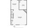 Floor plan of first floor of the home with rooms and dimension labels at 6738 Rothchild Dr, Charlotte, NC 28270