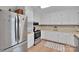 Clean kitchen with white cabinets, stainless steel appliances, and a functional layout at 905 Blalock Dr, Kings Mountain, NC 28086