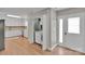 Convenient laundry area adjacent to the kitchen, offering easy access and practicality at 905 Blalock Dr, Kings Mountain, NC 28086