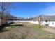 Large backyard with a gazebo and white fence at 9100 Clancy Pl, Charlotte, NC 28227