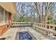Back deck featuring an outdoor table and seating at 1069 W Rebound Rd, Van Wyck, SC 29720