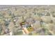 An aerial view of the property showing the home's location, landscaping, and surrounding neighborhood at 1121 S Edgemont Ave, Gastonia, NC 28054