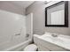 Bathroom featuring a shower-tub combo with sink and mirror at 113 Galilean Rd, York, SC 29745
