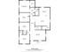 Detailed floor plan of the home showcasing layout, room dimensions, and total area at 116 11Th St, Spencer, NC 28159