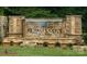 Stone entrance sign showcasing 'The Enclave at Falls Cove' surrounded by greenery at 120 Asmodean Ln, Troutman, NC 28166