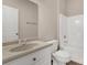 Cozy bathroom with a tub and shower combination and a nice sized vanity and mirror at 1200 Craig Ave, Lancaster, SC 29720