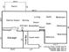 Detailed floor plan showcasing living areas, bedrooms, kitchen, garage, and porch dimensions with total area calculations at 1200 Craig Ave, Lancaster, SC 29720