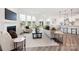 Bright and open floor plan seamlessly combines the living room, dining area, and kitchen at 122 Asmodean Ln, Troutman, NC 28166