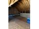 Unfinished attic space offering great potential for storage and customization at 1229 Mcgill Pond Ln, Rock Hill, SC 29732