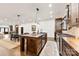 Spacious kitchen with a large island and plenty of counter space at 13124 Lemmond Dr, Matthews, NC 28105