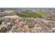 Neighborhood aerial view featuring mature trees, single Gathering homes and natural landscaping at 1345 Beagle Run, Salisbury, NC 28146