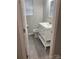 Stylish bathroom featuring a modern vanity and tile flooring at 1404 Lineberger Ave, Gastonia, NC 28052