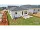 Nice backyard with patio and lawn, perfect for outdoor activities and relaxation at 1529 Pebble Shore Ln # 164, Belmont, NC 28012