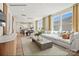 Open-concept living room features large windows and modern decor at 1529 Pebble Shore Ln # 164, Belmont, NC 28012