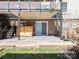 The private patio includes storage and a sliding door leading to the interior at 2628 Park Rd # F, Charlotte, NC 28209
