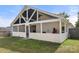 Screened-in porch and patio with partially fenced in yard at 3009 Rockingham Sw Ct, Concord, NC 28025