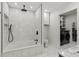 Bathroom with a soaking tub and shower, toilet, and in-unit washer and dryer at 3009 Rockingham Sw Ct, Concord, NC 28025