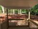 New wooden deck with great view of natural surroundings, great for relaxing in your backyard at 635 Acre Ct, York, SC 29745