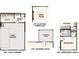 Optional floor plan featuring a 2-bay garage, covered patio and bedroom 5 with attached bath 3 at 9928 Manor Vista Trl, Kannapolis, NC 28027