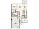 Main level floor plan showcasing an open concept layout, including a kitchen and owner's suite at 9928 Manor Vista Trl, Kannapolis, NC 28027