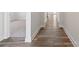 Hallway with wood-look flooring at 9932 Manor Vista Trl, Kannapolis, NC 28027