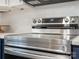 Stainless steel range with glass cooktop and digital display at 105 S York St, Lancaster, SC 29720