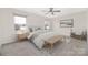 Comfortable main bedroom with a plush bed, soft colors, and serene decor at 1178 Valley St, Statesville, NC 28677