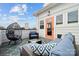 Relaxing rooftop deck with modern seating, outdoor furniture, and scenic views at 2132 Electric Ln, Charlotte, NC 28205