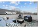 Inviting rooftop deck with comfortable seating, outdoor furniture, and scenic views at 2132 Electric Ln, Charlotte, NC 28205