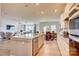 Spacious kitchen with an island, stainless steel appliances and an open floorplan at 2598 Bryant Dr, Fort Mill, SC 29707