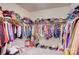 Spacious walk-in closet with ample storage and organization for clothes, shoes and personal belongings at 2598 Bryant Dr, Fort Mill, SC 29707