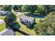 Aerial view of home featuring large backyard with deck and mature trees at 3808 22Nd Street Ne Ct, Hickory, NC 28601