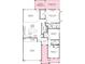 Detailed floor plan showcasing the layout of the home, including the owner's suite, bedrooms, and kitchen at 407 Sunharvest Ln, Indian Trail, NC 28079