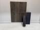 Dark finish material samples showcase hardwood flooring, trim and molding options at 407 Sunharvest Ln, Indian Trail, NC 28079