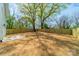 Spacious backyard with a privacy fence, green trees, and a clean, inviting space at 574 Reid St, Belmont, NC 28012