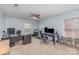 Spacious office featuring multiple work stations and windows offering natural light at 748 Saint Cloud Dr, Statesville, NC 28625