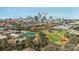 Aerial view showcasing the proximity to Uptown Charlotte, parks, highways, and Plaza Midwood at 904 Van Every St, Charlotte, NC 28205