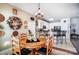 Charming dining area next to a bright, updated kitchen at 932 Dovefield Dr, York, SC 29745