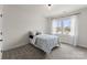 Cozy bedroom featuring a double window, plush carpet, and ample natural light at 12202 Anne Blount Aly, Davidson, NC 28036
