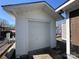 Image of a one-car garage with a white door, offering convenient parking and storage at 134 Cardinal Ave, New London, NC 28127