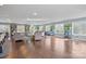 A large living room with hardwood floors, ample windows, and natural light at 1740 12Th Street Nw Dr, Hickory, NC 28601