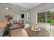 Open living space showcasing fireplace and adjacent dining area at 2711 Liberty Hall Ct, Waxhaw, NC 28173