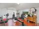 Well-lit bonus room showcasing a home gym and workout area; perfect for fitness enthusiasts at 422 Lee Ave, Wadesboro, NC 28170