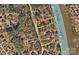 Aerial view showing the location of the property in relation to Caldwell County at 4890 Rio De Luna None, Hickory, NC 28601