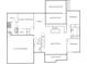 Home floor plan featuring primary bedroom, two-car attached garage, great room, dining area, and covered porch at 4890 Rio De Luna None, Hickory, NC 28601