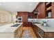 Modern kitchen with a spacious island, stainless steel appliances, and ample counter space at 5101 Gamton Ct, Charlotte, NC 28226