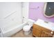 Bathroom featuring a tub and shower combination at 7228 Rollingridge Dr, Charlotte, NC 28211