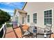 Backyard deck with outdoor furniture, a grill, and a view of the backyard at 7343 Mill Ruins Sw Ave, Concord, NC 28025