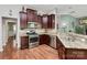 Stylish kitchen with stainless steel appliances and granite countertops at 7343 Mill Ruins Sw Ave, Concord, NC 28025