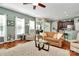 Bright and airy living room with hardwood floors and open layout at 7343 Mill Ruins Sw Ave, Concord, NC 28025